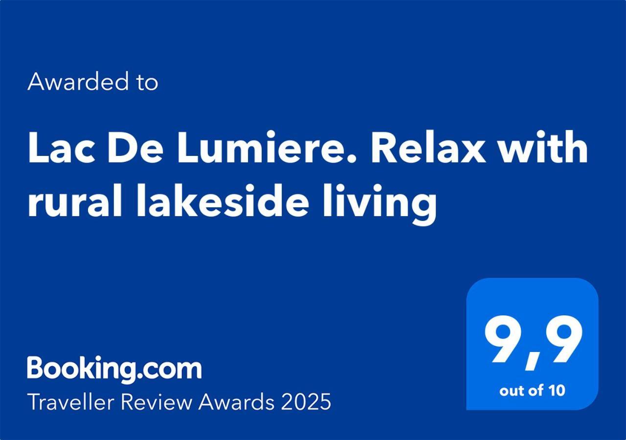 Lac De Lumiere. Relax With Rural Lakeside Living Herry Экстерьер фото